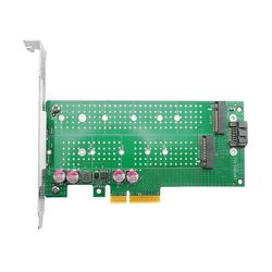 Pcie4.0 udvidelseskort Pcie4.0 X4 til M.2 Nvme+ngff (sata) Ssd Solid State Drive Adapter Card M.2 Nv