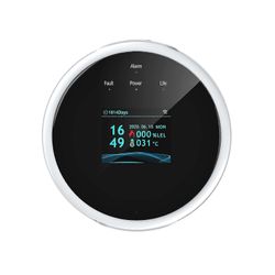 Wifi-kaasuvuotojen tunnistin ja palohälytys Lcd-näyttö Seinälle asennettu sovellusohjaus Älykäs Wi-Fi-maakaasu / Lpg Tester Metaanihälytys buzzler ...