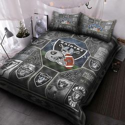 v4998 Lakanat Oakland Raiders V pussilakanasetti Super kodintekstiilit Lasten lakanat IU4998 135x200cm 53x78in