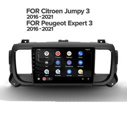 Android Citroen Jumpy 3: lle 2016 - 2021 Peugeot Expert 3: lle 2016 - 2021 Autoradion multimediasoitin