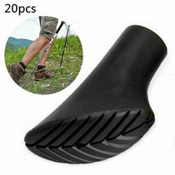 Ersam 20 kpl sauvakävelysauvoja asfalttivaellussauvalle, kumiholkki