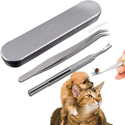 Tick Pincet, Rustfrit Stål Tick Remover