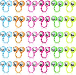 30stk Eye Finger Dukker Finger Ringer Store øyne Finger Toy Puppets Nyhet Wiggly Eyeball Rings Party Leker For Kids Party Favor Supplies Tilfeldig ...