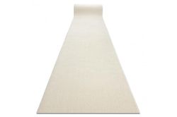 RugsX Runner KARMEL Plain, en hvid farve 70 cm 70x630 cm