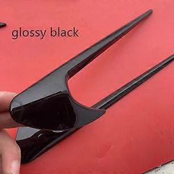 2kpl tuuletusaukon lokasuojan tunnus siipi logo V8 BITURBO 4MATIC+ Mercedes Benz AMG V8 C200 C300 E300 E400 W213 auton sivutarra kiiltävä musta lok...