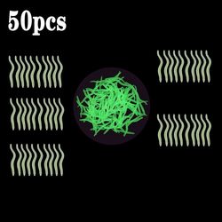 Naturtro rød orm blød lokke regnorm 50pcs lysende3,5 cm