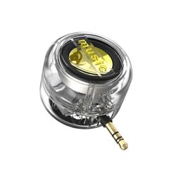 3,5 mm:n matkapuhelimen kaiutin Kannettava minikaiutin ladattava välittömiin Mobile Sound Enhancement -kaiutinvahvistimet Valkoinen