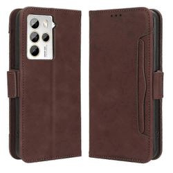 PU-nahkakotelo HTC U23 Pro 5G:lle 5G-tuella, monikorttipaikka ja sisäänrakennettu jalustalompakko Monivärinen Style B