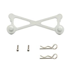 1:24 Metal Front Car Shell Column til aksial Scx24 C10 Opgradering Crawler Part