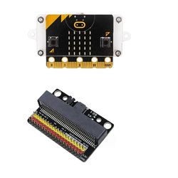 BBC Microbit V2.0 moderkort En introduktion till grafisk programmering i Python programmerbar Lär dig svart