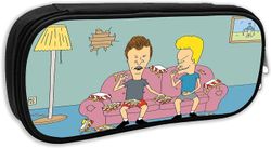 Kerota Beavis ja Butthead Penaali Kynä Lipputulot Paperitavarakotelo Lyijykynäpidike Järjestäjä teini-ikäisille pojille Tytöt SAOE020496 VÄRI One Size