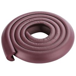 Varychmoo Kids Baby Safe Corner Desk Edge Guard Puder Skum Strip Protector Brown 2M