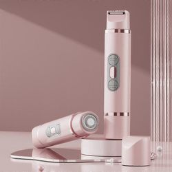 2025 Langaton parranajokone vedenpitävällä ominaisuudella Hiljainen trimmeri ABS-rakenne, joka sopii koko kehon käyttöön, hellävarainen herkälle ih...