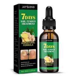 7 päivän inkiväärikynsien hoito, monikäyttöinen kynsien korjaus, kynsien ravinneöljyn vahvistajaöljyseerumi inkiväärikynsien kasvuöljy 30 ml