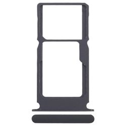Nokia G50 -yhteensopiva SIM-korttikelkka + SIM-korttikelkka / Micro SD -korttikelkka Musta