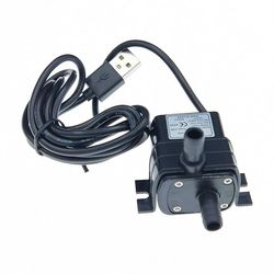 1w 4.8w 240l / h dc12v usb mikrovattenpumpcykel borstlös motor dc 12v dykpump hydroponisk grönsaksplantering hantverk fontän 5V USB