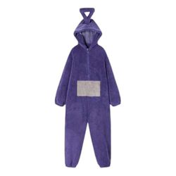 Unisex Teletubbies kostym Disi Onesies Lala Cosplay Pyjamas Jumpsuit L Purple