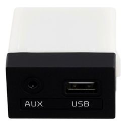 USB/AUX-äänituloporttiliitäntä Forte Cerato K3 2016-21 96120A7600 -mallille BlackWhite