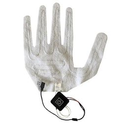 käsineet lämmityslevy talvi lämmin viiden sormen hansikastyyny 3.7V komposiittikuitu sähköinen lämmityselementti kestävä USB lämmitetty kappale Val...