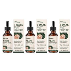 1-3 x 7 päivää teepuu-inkiväärikynsisienihoitoa. Ravitseva ja vahvistava kynsineste terveemmän kynsien kasvun edistämiseksi. 3pcs