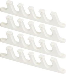 5-asentoiset moniasentoiset säätökannattimet ulkoterassin lepotuolille selkänojatuki Varaosasarja 4 muovikiinnikettä