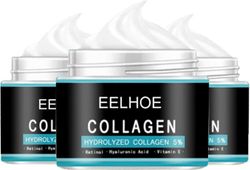 3kpl kollageeni miesten anti-aging ryppyjä estävä voide - kollageenivoide kasvoille miesten kasvovoide kosteusvoide, ihoa kiinteyttävä ja kiristävä...