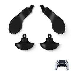 Sony PlayStation 5 DualSense Edge -peliohjaimelle ruostumattomasta teräksestä valmistetut vaihtomelat - harmaa Monivärinen Black