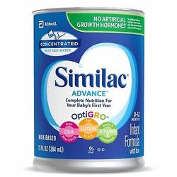 Abbott Nutrition äidinmaidonkorvike Similac Advance 13 unssia. Tölkki nestemäinen tiiviste, 13 oz (2 kpl pakkaus)