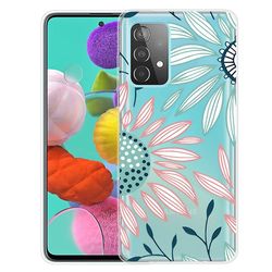 König Taske Mobiltelefonbeskytter til Samsung Galaxy A52 4G 5G A52s Cover Cover Case Transparent