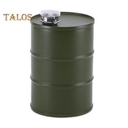 Öljytynnyri Tiivis Viinin varastointi Vuodonestokyky Kätevä retkeilyöljytynnyri Viinikannu Pikniktarvikkeet vihreä