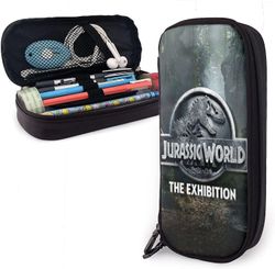 Kerota Penaali, Jurassic Cool-World suuren kapasiteetin kynäkotelo Pussipussin pidike Paperitavarapöydän järjestäjä vetoketjulla koulu- ja toimisto...