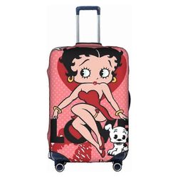 Betty Boop Travel -matkalaukun kansi, 18-32 tuumaa korkea, joustava, paksuuntunut tavaratilan kansi, pölytiivis ja naarmuuntumaton matkalaukun suoj...