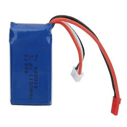 1100mAh 7.4V universaali WLtoys A949 A959 A969 A979 K929 RC malli ajoneuvo