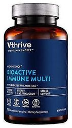 Vthrive Bioaktiivinen immuunimonivitamiini seljanmarjan ja NAC: n kanssa (120 kasviskapselia)