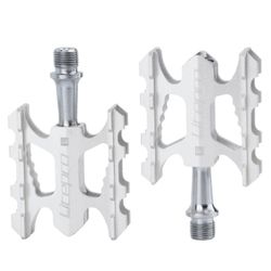 Mikasa Cykelpedal Ultra Light Du Bearing K3 Pedal Universal Gevindport er holdbar Sølv