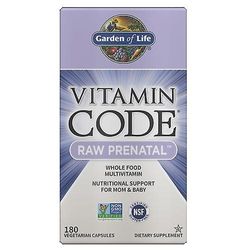Garden of Life Elämän puutarha Vitamiinikoodi RAW Prenatal, 180 vcaps (pakkaus 1)