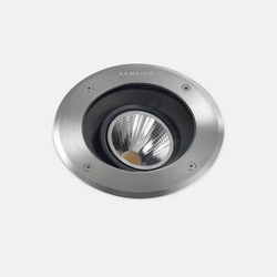 LEDS-C4 Lighting Gea Udendørs LED Forsænket Ground Uplight rustfrit stål poleret 1595lm 3000K IP67