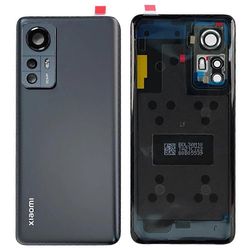 Xiaomi 12 5G/12X 5G:n akun takakannen suojus kamerarenkaan linssin suojuksella, varaosa Monivärinen Style A