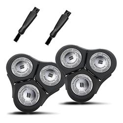 2 kpl RQ11-vaihtoterää SensoTouch 2D -parranajokoneisiin 1150X, 1160X, 1170X, 1180X ja muihin mustahopea