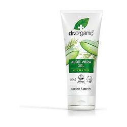 Dr Organic Aloe vera gel with tea tree 200 ml of gel