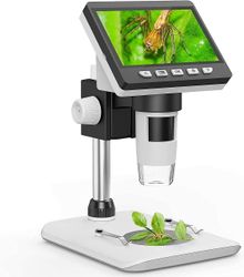 Dazhe Myntmikroskop 1000x digitalt mikroskop kamera ips-skärm för lödning