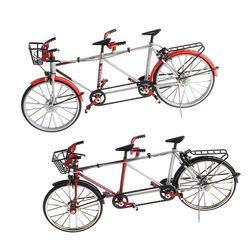 2 kpl 1:10 Alloy Diecast Racing Tandem Bike Model Bicycle Toy Collection