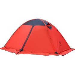 Tents Hillman 2 personers aluminiumsstang ultralet dobbeltlags vandtæt med sneskørt campingtelt Barraca Beach Bivvy Rød