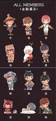 Bicaco Hirono Mime Series Blind Box Popmart Action Anime Figurer Collection Model Legetøj Fødselsdagsgave Caixas Supresas Gæt taske 12stk bekræfter...