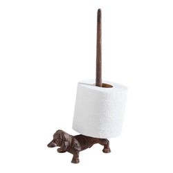 Keittiörullateline Ei poraus Eläimen muotoinen seisova paperirullateline koristeelliset eläimet Keittiö Koira