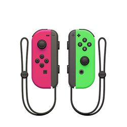 Unbrand Langaton ohjain, joka on yhteensopiva Nintendo Switch Joy-conin (l / r) kanssa Vaaleanpunainen vihreä