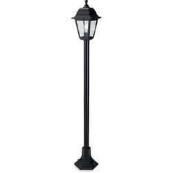 Firstlight Lighting Oslo 1 Light Post Lantern Sort Harpiks IP44, E27