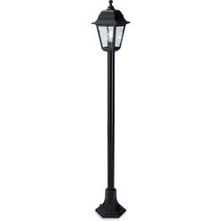 Firstlight Lighting Firstlight Oslo - 1 Light Post Lantern Black Resin IP44, E27