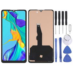 Tft LCD -näyttö Huawei P30: lle digitoijan täydellä kokoonpanolla, ei tue sormenjälkitunnistusta Ei määritelty