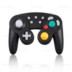 Tuki langattomalle Bluetooth GC -ohjaimelle Switch Gamecubelle Yhteensopiva Nintendo Switch / Lite -peliohjaimen kanssa PC-joystickille BK GC